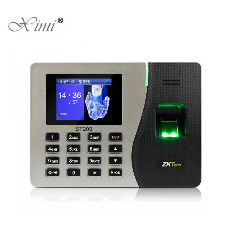 Новое поступление ZK Биометрический отпечаток пальца посещаемость времени с RFID