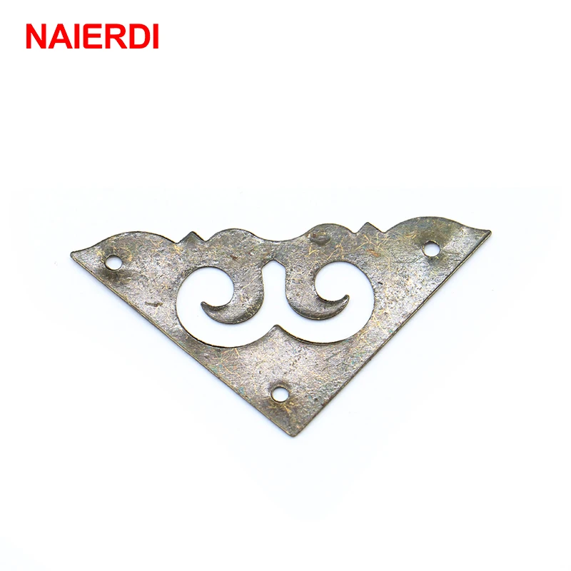 10 шт. декоративные бронзовые уголки для украшений NAIERDI|corner brackets decorative|corner bracketbox