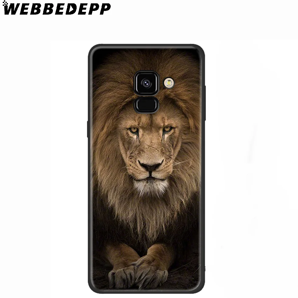 Мягкий чехол Lion Alpha Male Cub для Samsung Galaxy A10 A30 A40 A50 A60 A70 M10 M20 M30 M40 Note 8 9 10 Plus |