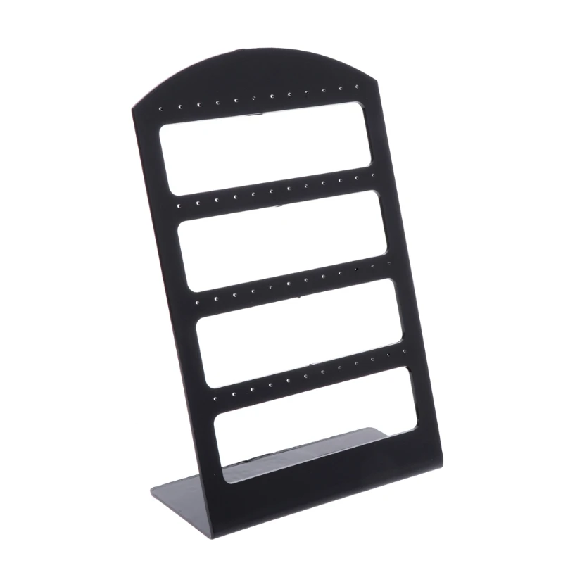 

Earrings Ear Studs Display Rack Stand Jewelry Showcase Organizer Holder 48 Holes
