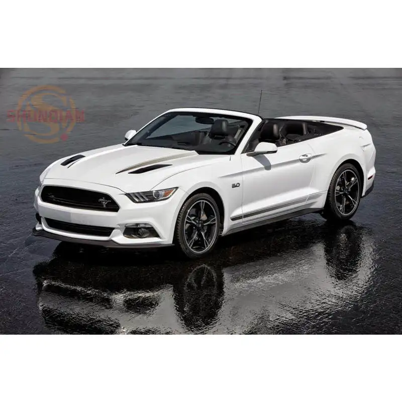 Новый Ford постер с мустангом обычный атласный тканевый настенный принтом из