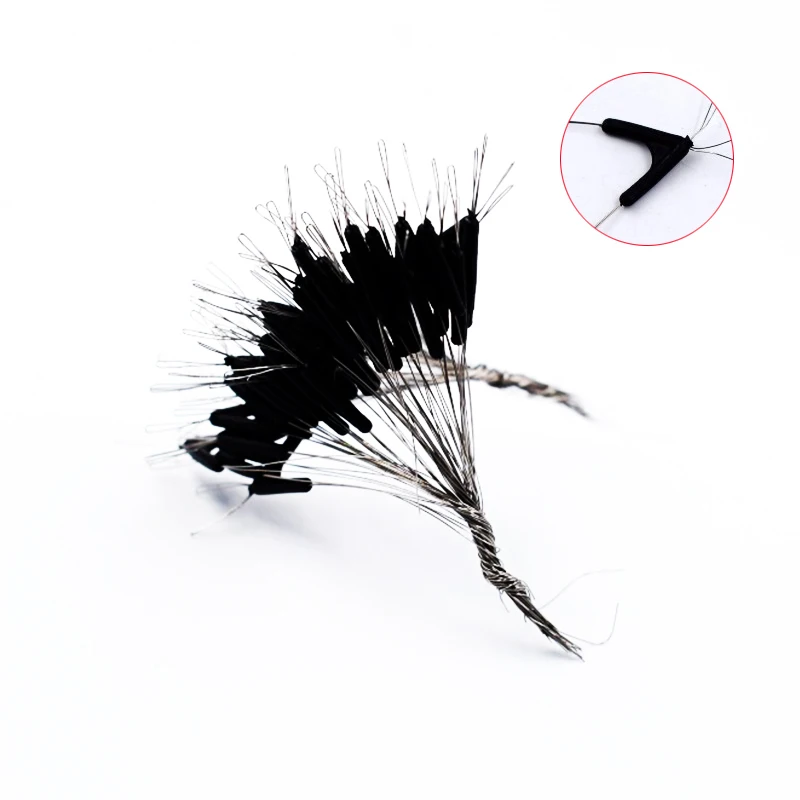 Simpleyi 50 шт./лот устройство с двумя крючками контактор рыболовная леска