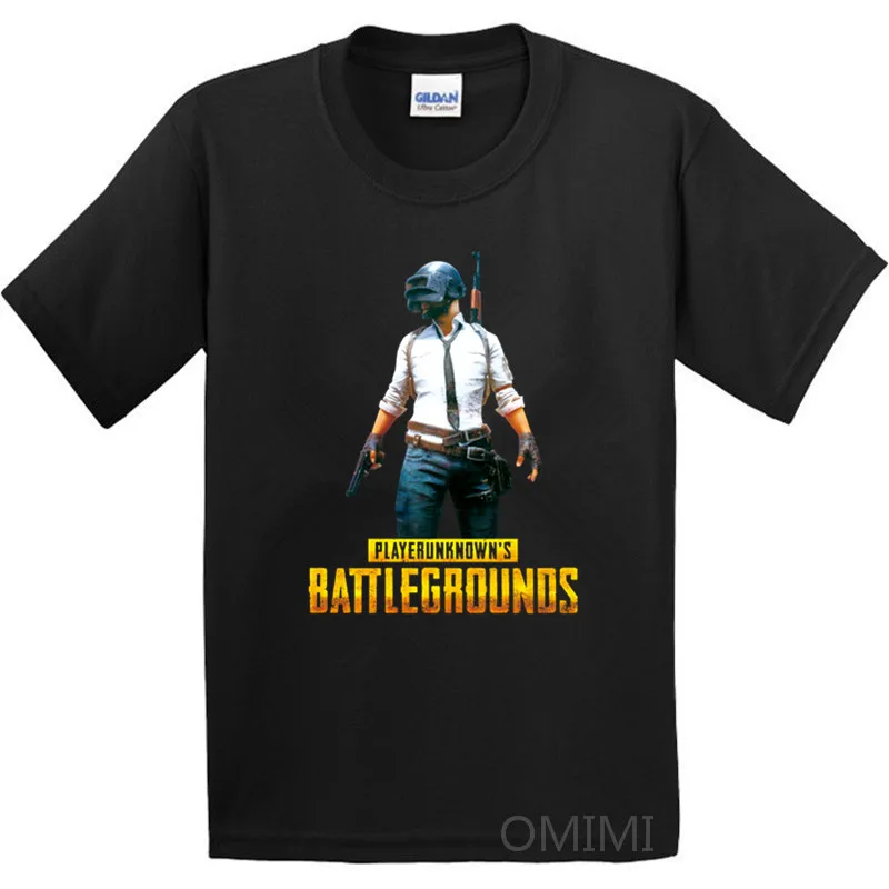 Детская футболка из 100% хлопка с принтом unknown's Battlegrounds для мальчиков и девочек
