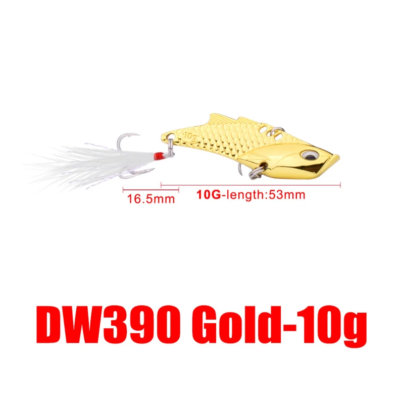 1Pcs Metal VIB 7g/10g/18g/26g Vibrant Hard Bait Long Casting Sinking Winter Fishing Lure Professional Wobbler | Спорт и развлечения