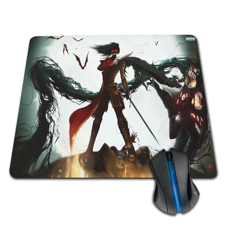 Babaite 250x290x2 мм 180x220x2 мм индивидуальные Мышь Pad Алукард-Hellsing вампир компьютер Тетрадь прямоугольник Мышь Коврики pad