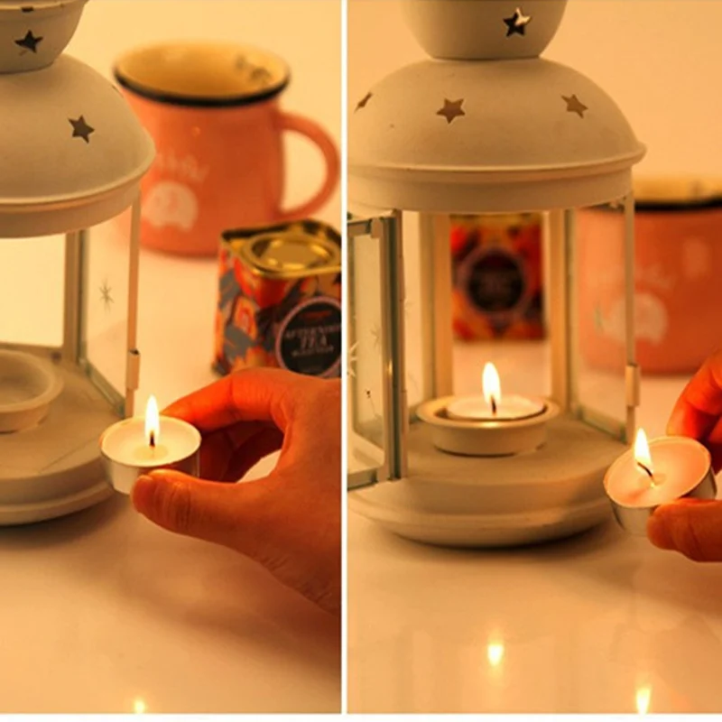 50 шт в наборе! Романтические DIY ароматические свечи, вареный чай, воск, бездымные свечи для рождества, вечерние, для Хэллоуина, свадьбы, дня рождения, украшения