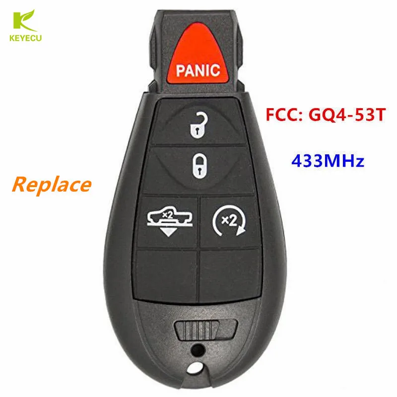 KEYECU Замена дистанционный брелок для ключей Fobik 433 МГц ID46 2013 2020 Оперативная память