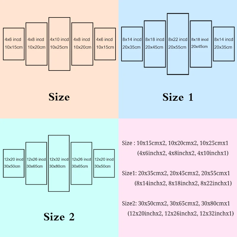 YPHYHD 5 шт. модульные настенные картины Эйфелева башня холст картина печать плакат