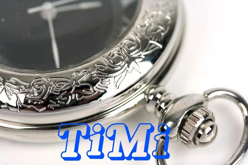 Оптовая продажа Классические посеребренные механические римские карманные