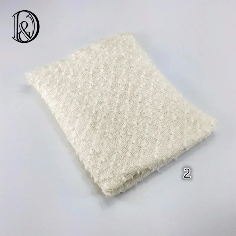Color 2 150x100 см шапка с помпоном вязаная обертывание мини маленькие шаровые обертывания Новорожденный ребенок фотографии фоны фон новорожденный Fotografia одеяло реквизит - Цвет: Color 2