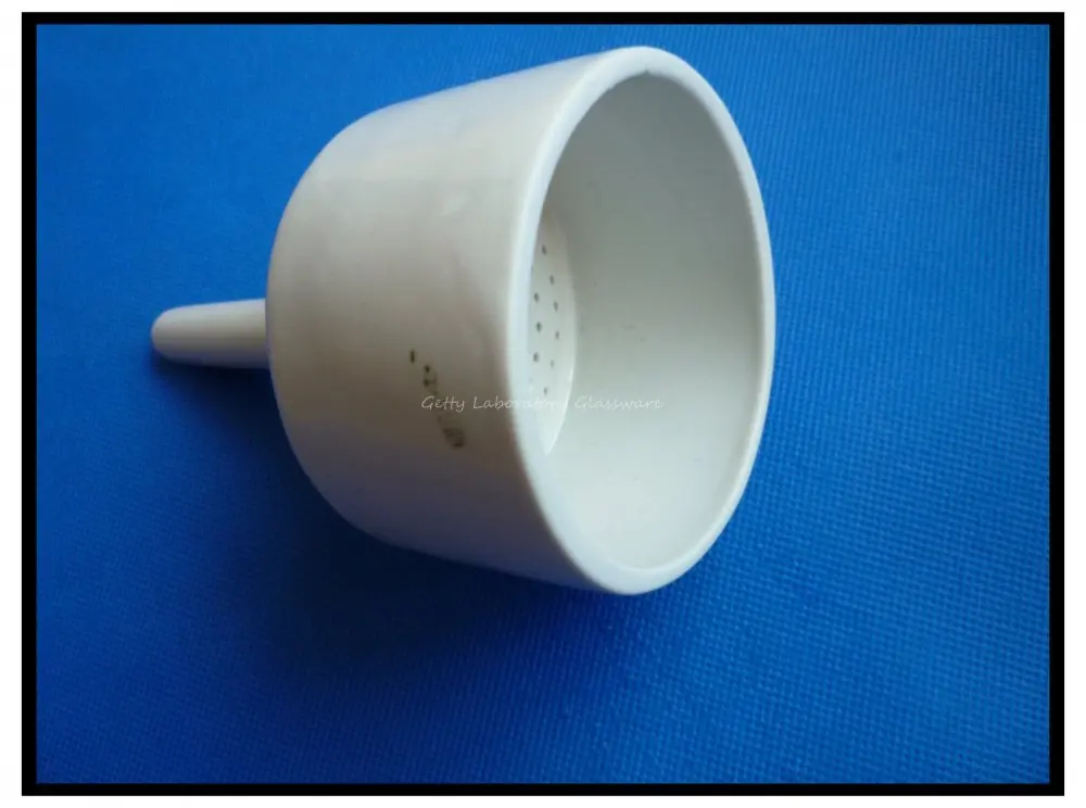 

100mm dia Porcelain Buchner Funnel for vacuum suction filting