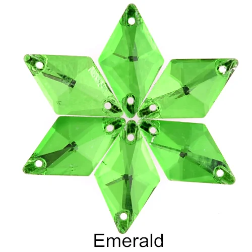 Emerald 28 шт 11x19 мм Красочные ромб Стекло пришить стразы плоские с оборота с украшением в виде кристаллов швейные камни одежда Jewellery наборы для ухода за кожей для Сделай Сам одежда B1233 - Цвет: Emerald