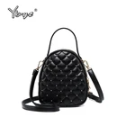 Женская сумка-мессенджер через плечо, в клетку