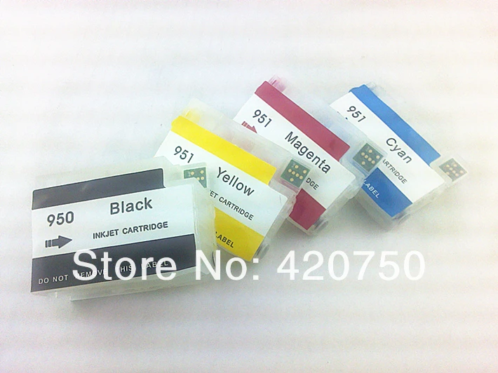 Empty Refillable ink cartridge suit for HP950 951 Suit HP 8100 8600 251dw 276dw 8630 8650 8615 Etc with ARC chips | Компьютеры и офис