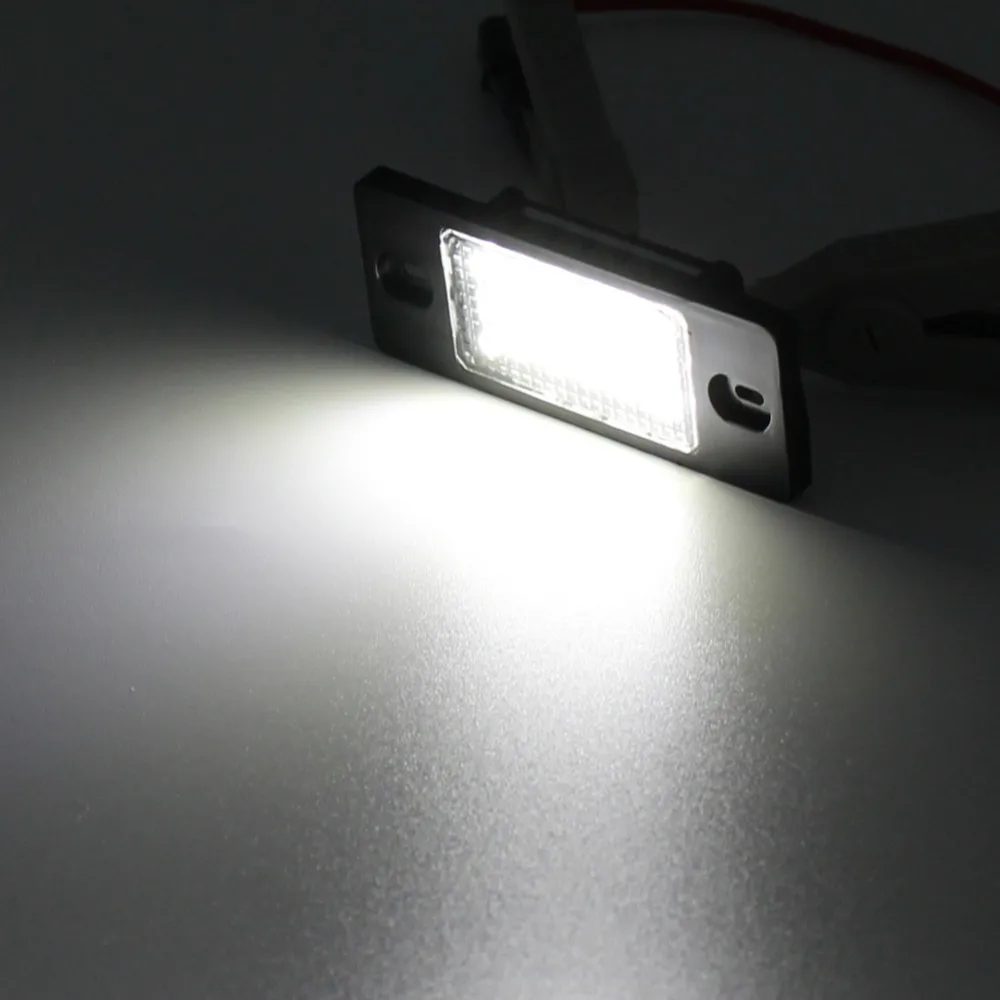 2 шт. 18 SMD светодиодный светильник номерного знака для VW Golf 4 Variant/GOLF5 Variant/Passat B5.5 3BG Variant/Tiguan/Touareg