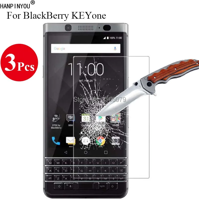 3 шт./лот новинка 9 H 2.5D закаленное стекло Защита экрана для BlackBerry KEYone 4 5 &quot