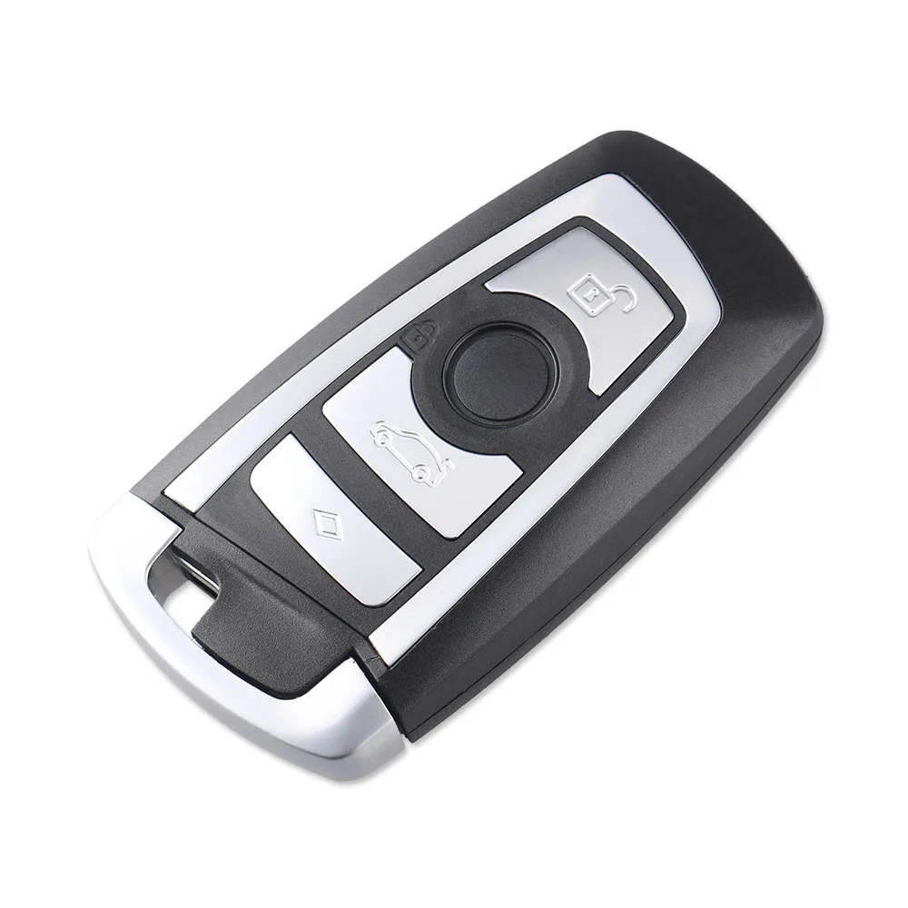 KEYYOU 10 шт./лот 4 кнопки смарт ключ дистанционный для BMW F CAS4 5 серии 7 чехол|Ключ от