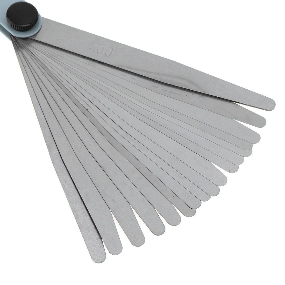 Портативный щуп 100B 17 лезвий из нержавеющей стали с регулируемой гайкой и 0 02 1 00 мм