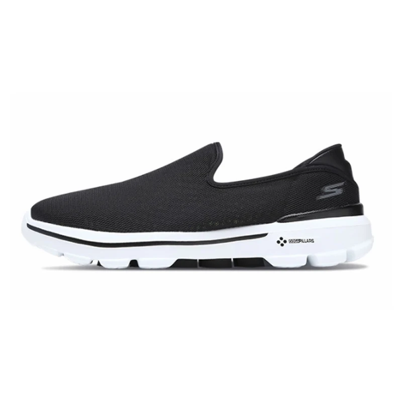 Лоферы Skechers мужские дышащие плоская подошва без застежки Повседневная Удобная