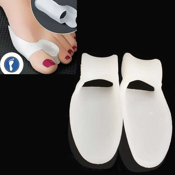 Силиконовые разделители для пальцев ноги растяжки выпрямитель выравнивание
