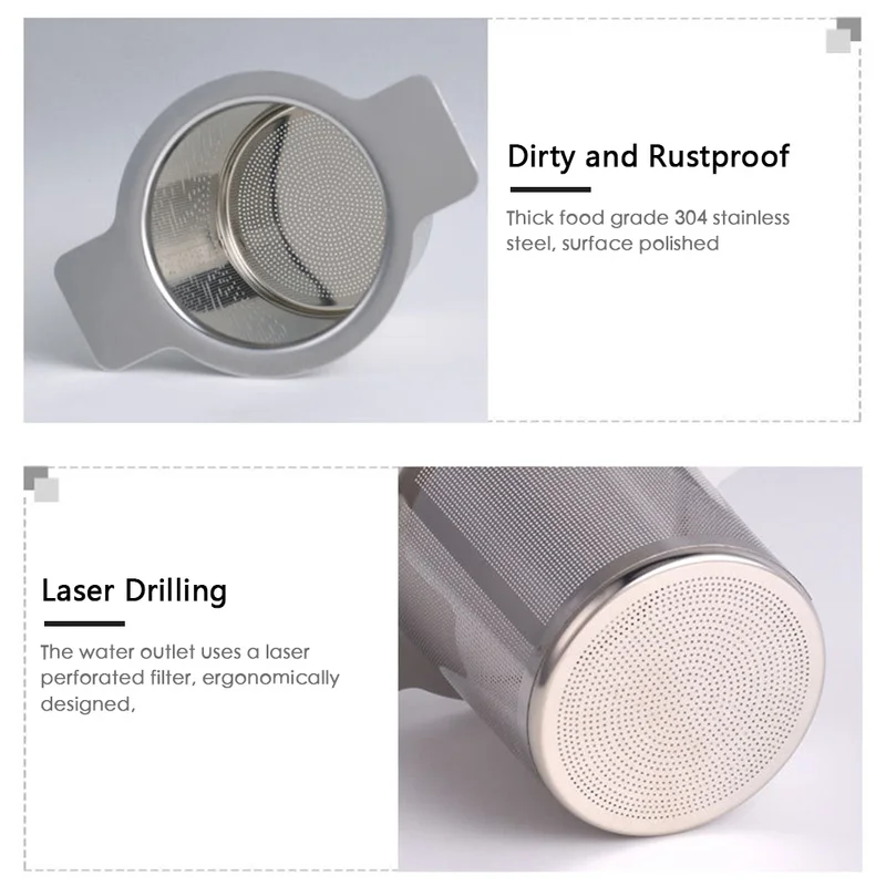 Сетчатый Чай Infuser Фильтр для чая повторного использования чайник из нержавеющей