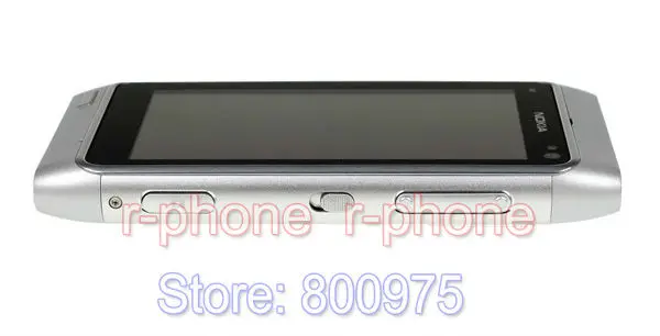 Восстановленный Мобильный телефон Nokia N8 wifi gps 12MP 3g GSM 16 Гб хранения N8 манго смартфон разблокирован