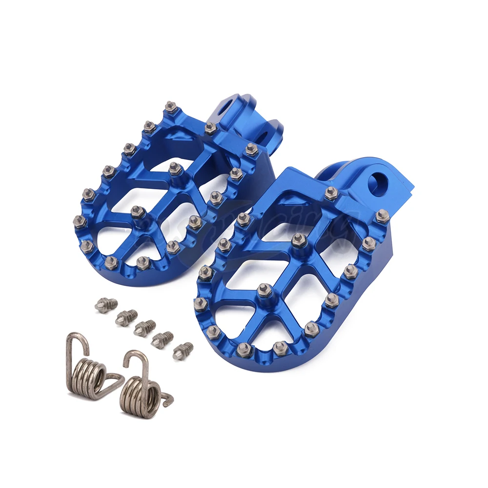 Мотоцикл заготовка MX широкий подножки педали для Husqvarna TC65 TC85 TC125 FC250-FC450 TC250 TE FE 150-501