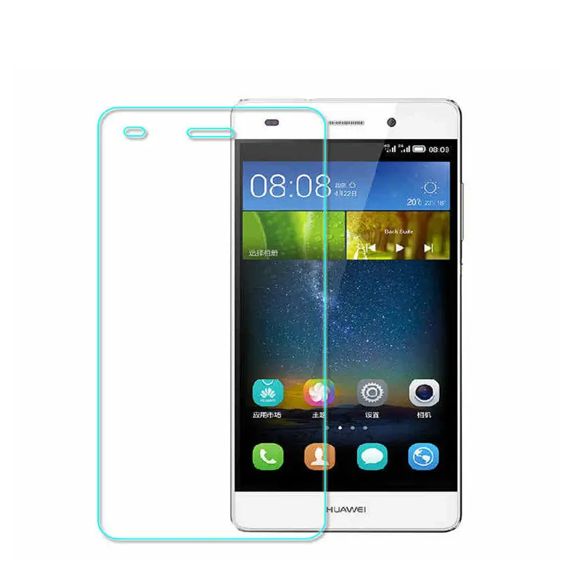 2.5d Tempered Glass Film Explosion Proof Screen Protector For Huawei Ascend Mate7 P8 P9 Lite Honor 4 6 7 4C 4X 5X +Cleaning Kit |