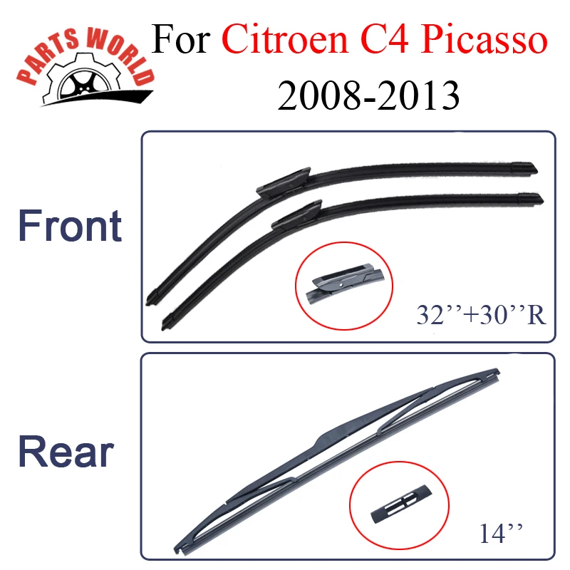 Щетка стеклоочистителя Partsworld для Citroen C4 Picasso 2008 2009 2010 2011 2012 2013|wiper blade|citroen c4 picasso