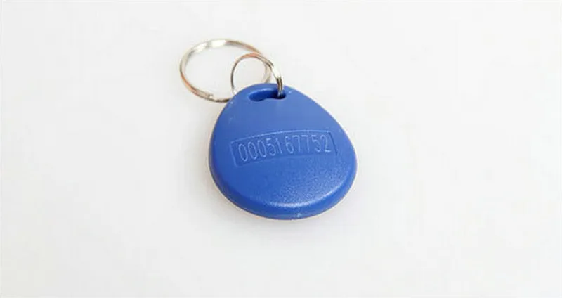 Quality Assurance ID keyfobs White RFID Tag 125KHZ Token Access Control Attendance key Ring Card PVC Material 200PCS C34C | Безопасность