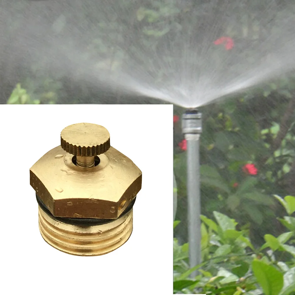 1/2 &quotлатунная струя Регулируемая холодная запотевание микро сопло садовый