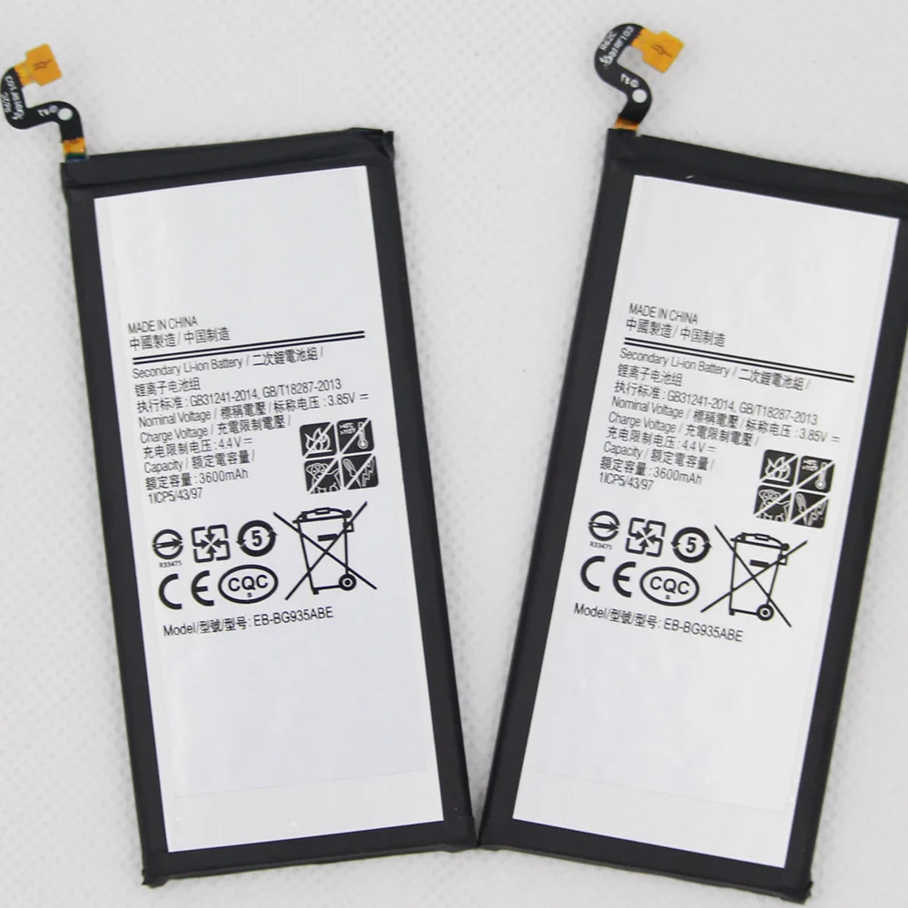 

20pcs/lot batteries For Samsung Spare Phone Battery EB-BG935ABE Battery For Samsung GALAXY S7 Edge G9350 G935FD SM-G935F