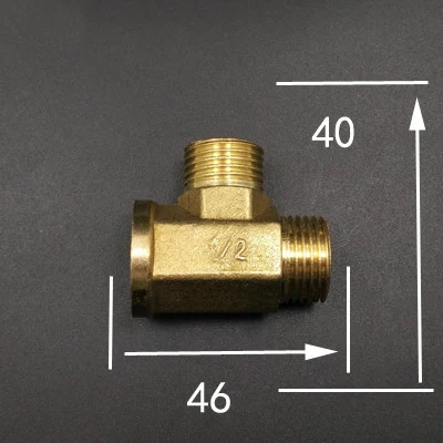 Латунный фитинг для труб с наружной резьбой BSP 3 способа 1/2 дюйма х дюйма|connector