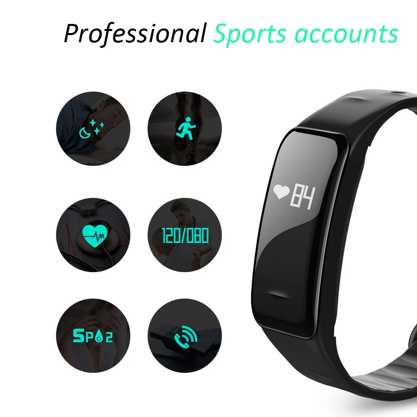 Bluetooth Smart Band Приборы для измерения артериального давления и сердечного ритма