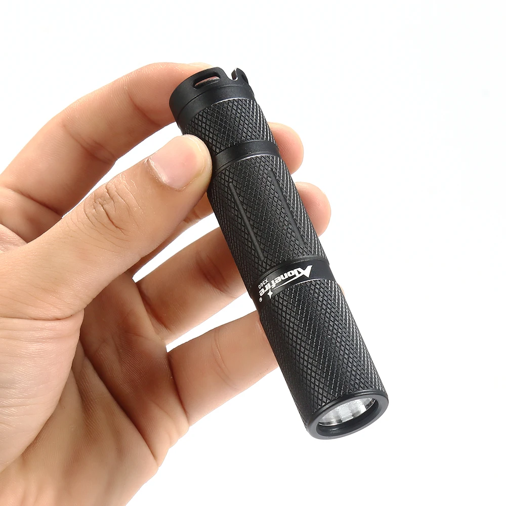 AloneFire X360 Водонепроницаемый CREE XP-G2 светодиодный врачей перо свет мини 5 режимов уличный фонарик Портативный AA батарея для кемпинга
