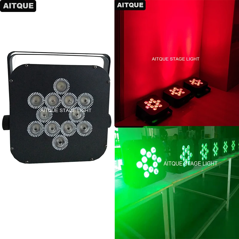 20 шт. Led сценическое освещение беспроводная батарея par 12*18 Вт rgbwap 6в1