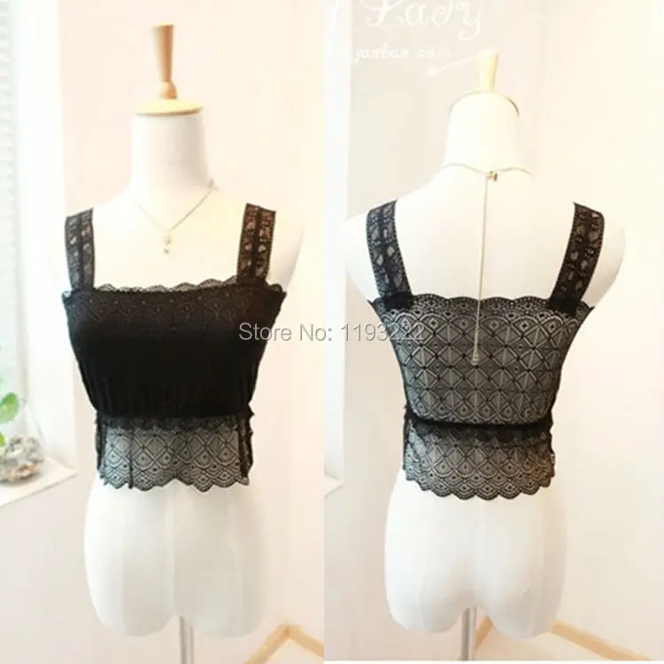 Корейский женский кружевной топ с открытой спиной и цветочным принтом на