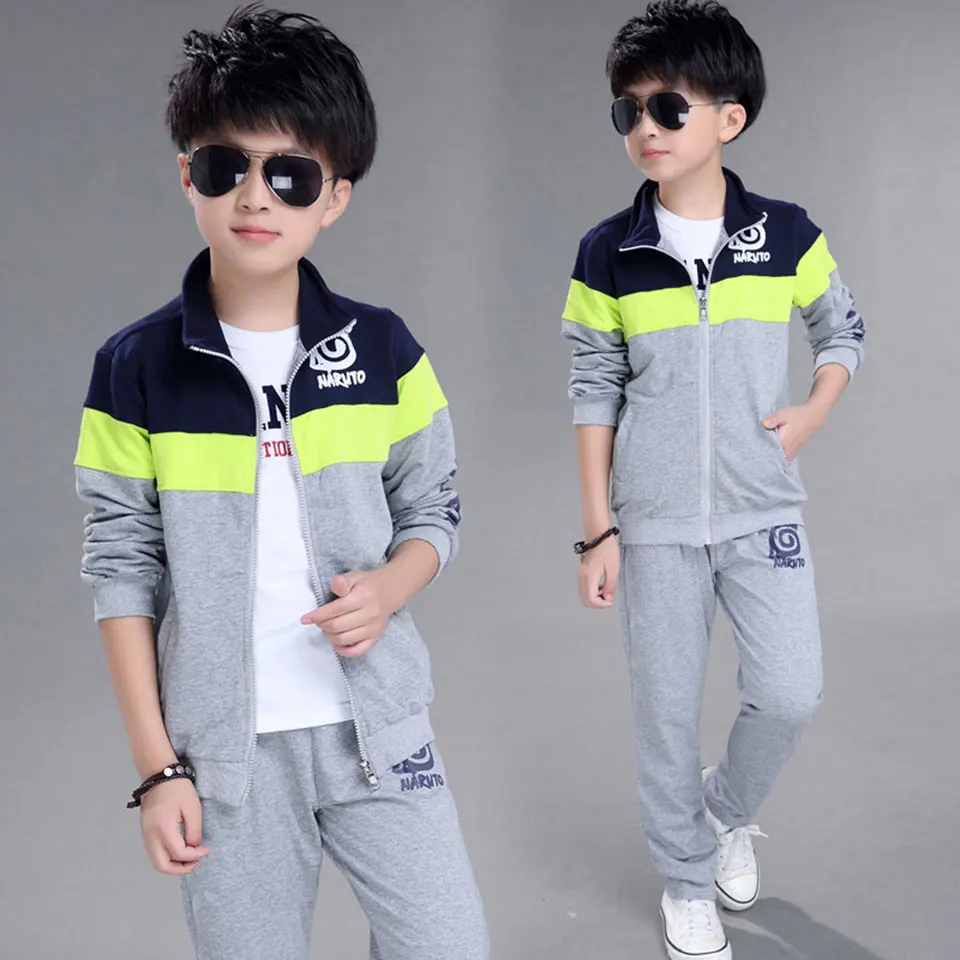 Spring Kids Boy Girl New Sports Casual Tops +Pants 2Pcs/Set Baby Clothing Suits Autumn Clothes Sets Children Suit | Детская одежда и