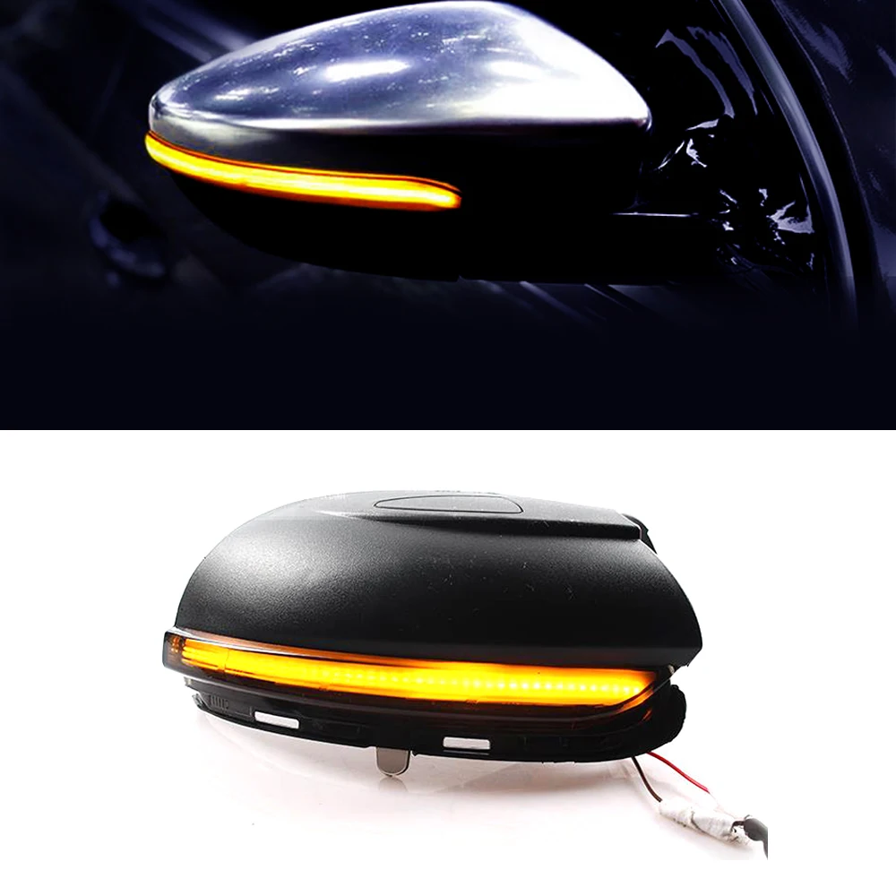 Светодиодная лампа для зеркала заднего вида CAPQX 2 шт. VW Passat B7 CC Jetta MK6 Beetle Scirocco