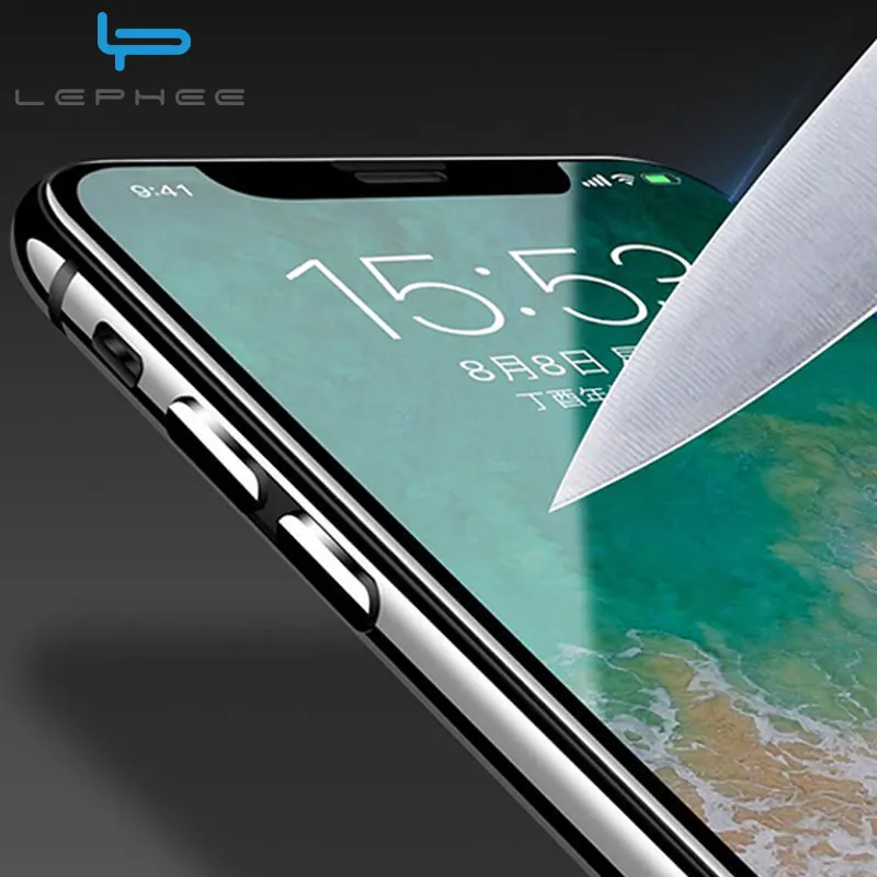 Стекло на для iPhone 10 X XS Max XR 7 8 плюс экран протектор 9D изогнутые полное покрытие защитный закаленное стекло для iPhone 6 6 S