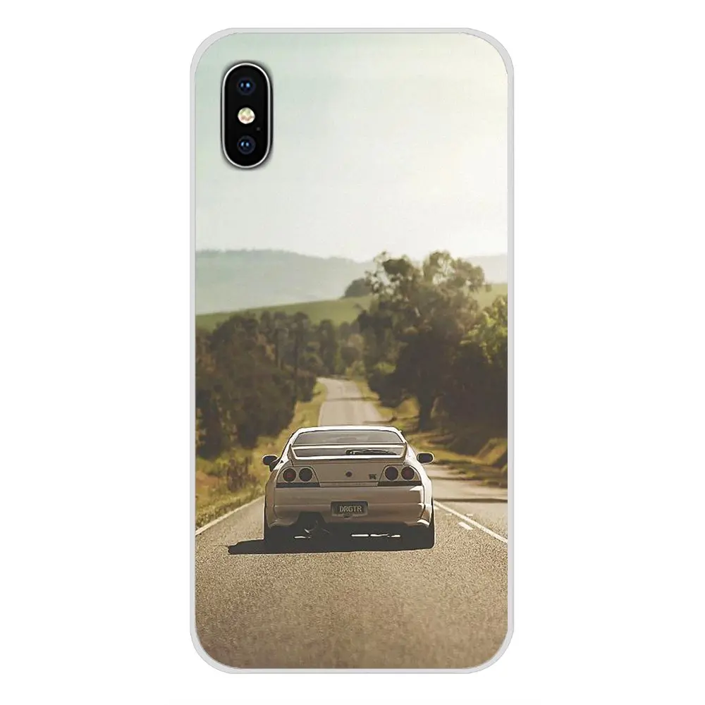 Чехол для телефона металлический аксессуар Nokia 2 3 5 6 8 9 230 3310 1 7 Plus LG Q6 X Power JDM NISSAN