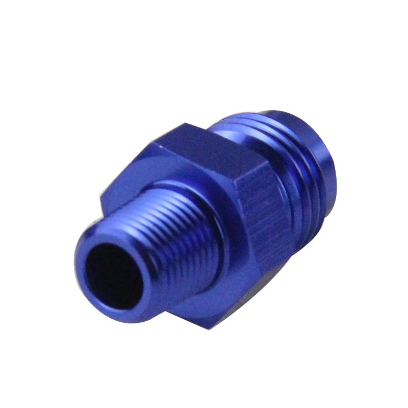 WLR RACING (AN6 NPT1/8) AN6 до 1/8 NPT прямой адаптер бликовая Установка Авто шланг фитинг