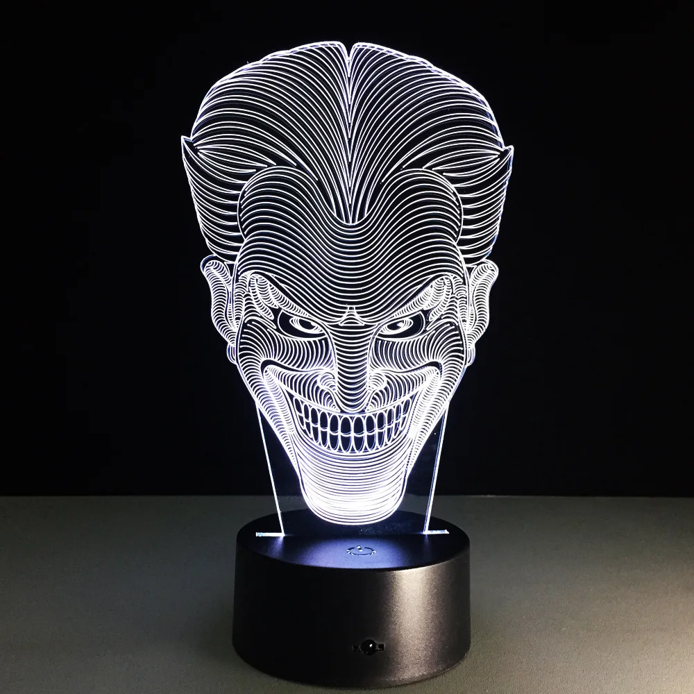 Костюмы на Хэллоуин для детей подарок Джек улыбающееся лицо 3D лампа персонажа