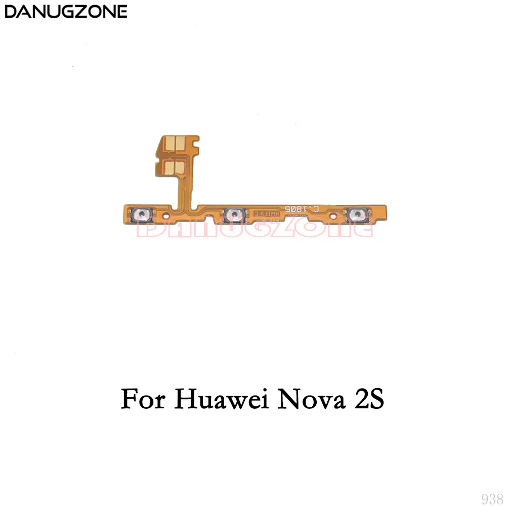 Гибкий кабель с кнопкой включения/выключения звука для Huawei Nova 2 Plus 2S 2i | Мобильные