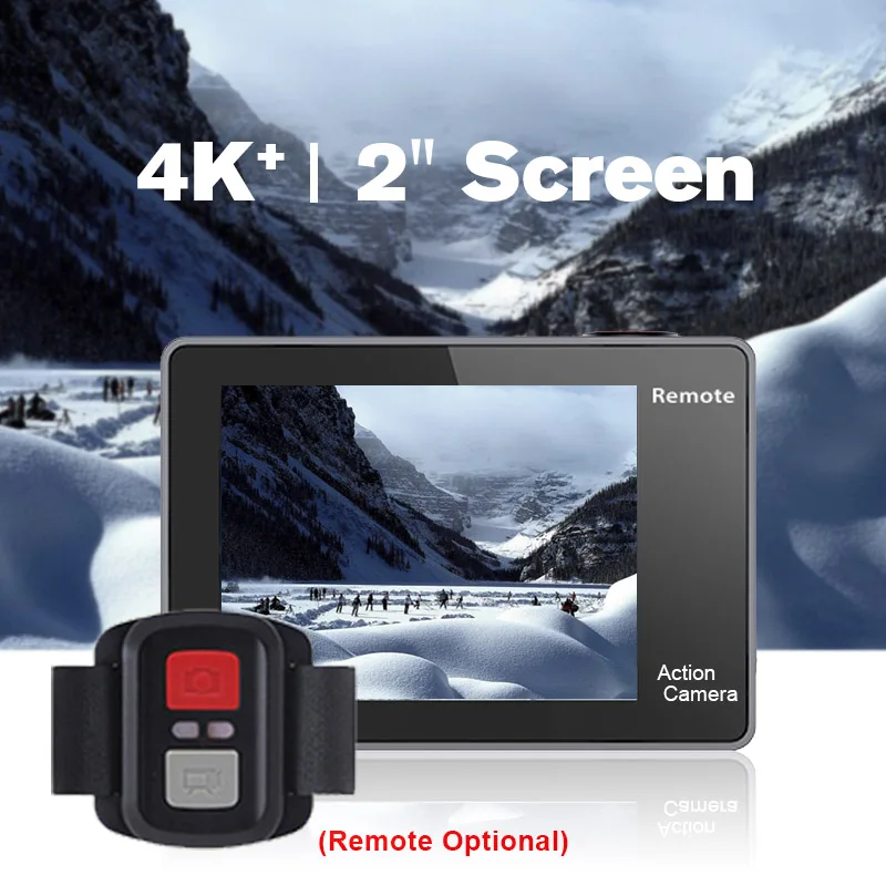 Экшн-камера eken H9R Plus Ultra HD 4K A12 4 k/30fps 1080 p/60fps для Panasonic 34112 14MP go Водонепроницаемая wifi Спортивная камера pro