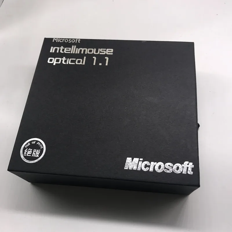 Оптом IO1.1 Проводная игровая мышь USB без розничной коробки оптическая microsoft Intelli IO 1