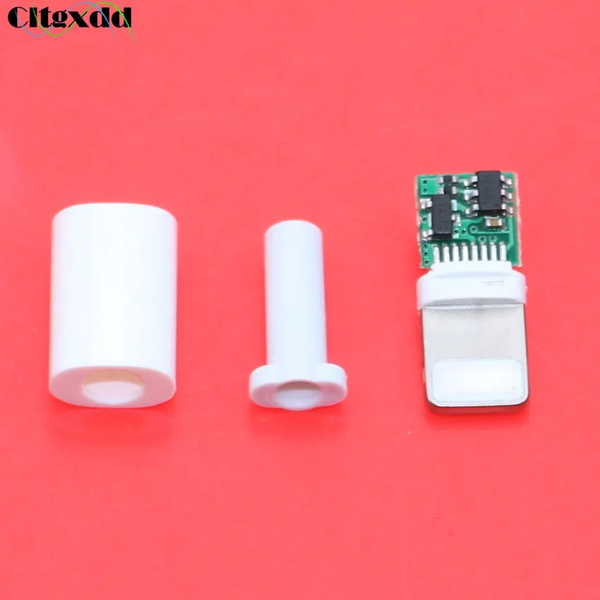 USB разъем cltgxdd для iphone штекер с чипом сварки 2 6/3 0 мм кабель передачи данных
