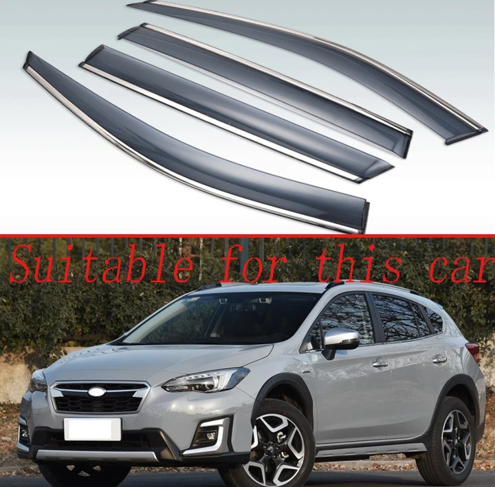4 шт. защитный козырек для Subaru XV 2018 2019 | Автомобили и мотоциклы