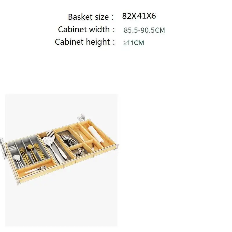 MODEL P Organizador Cocina Kuchnia аксессуары Organizar Para Armario из нержавеющей стали, органайзер, кухонный шкаф, корзина для хранения - Цвет: MODEL P