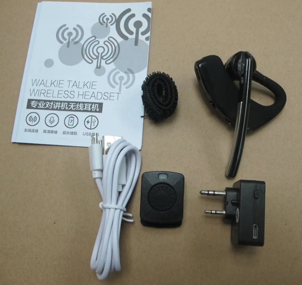 

Bluetooth headset walkie talkie for baofeng UV5R BF888S UV-8 for kenwood TK3107 TK3207 TK3207G radios